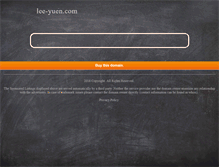 Tablet Screenshot of lee-yuen.com